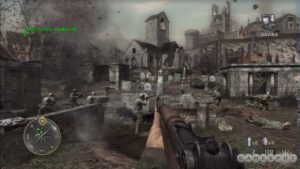 Call of Duty 3 Gameplay Screenshot