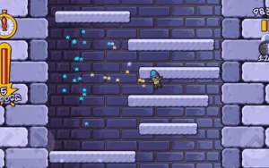 Icy Tower Gameplay Screenshot