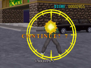 Virtua Cop Gameplay Screenshot