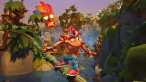 Crash Bandicoot Gameplay Screenshot