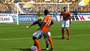 FIFA 2014 Gameplay Screenshot