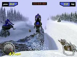 Snow Cross Gameplay Screenshot