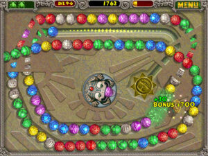 Zuma Gameplay Screenshot