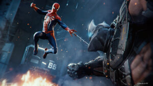 Spider Man Gameplay Screenshot